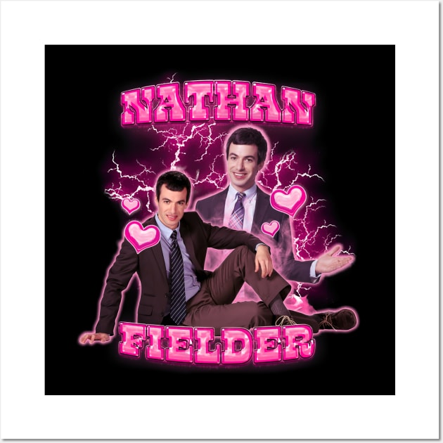 90s Vintage Nathan Fielder Nathan For You Wall Art by The Prediksi 